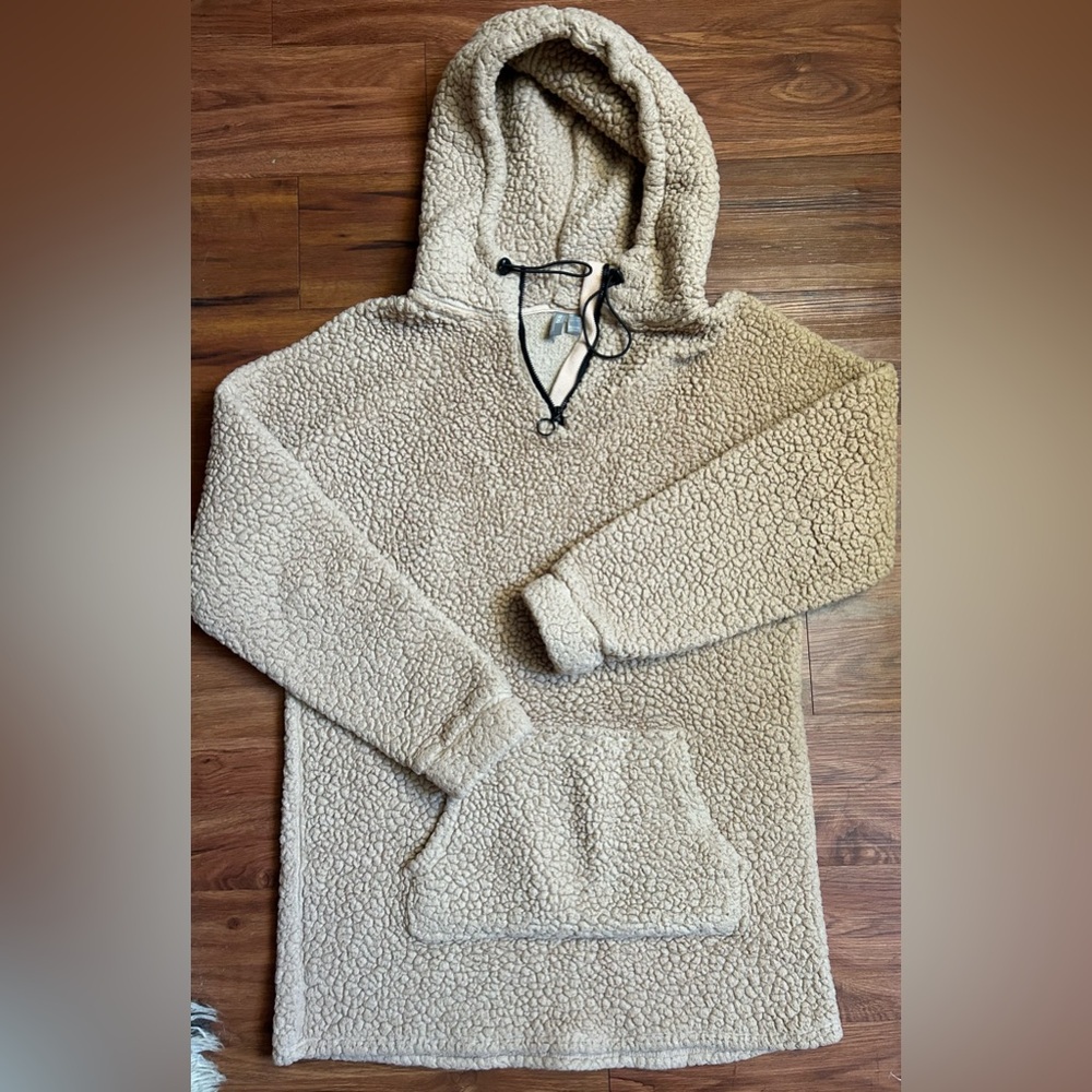 ASOS Cozy Tunic Pullover - Teddy Bear Brown Size 8